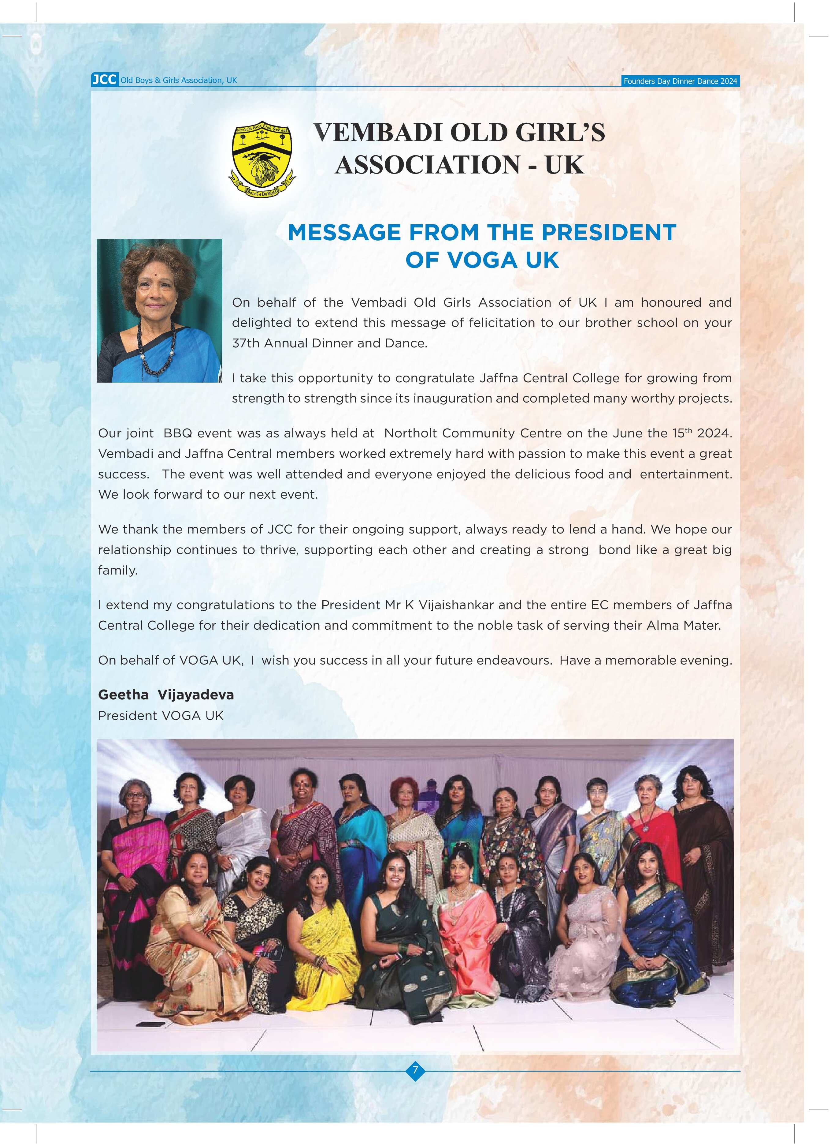 JCC OBA UK Newsletter - 2024 Page 5